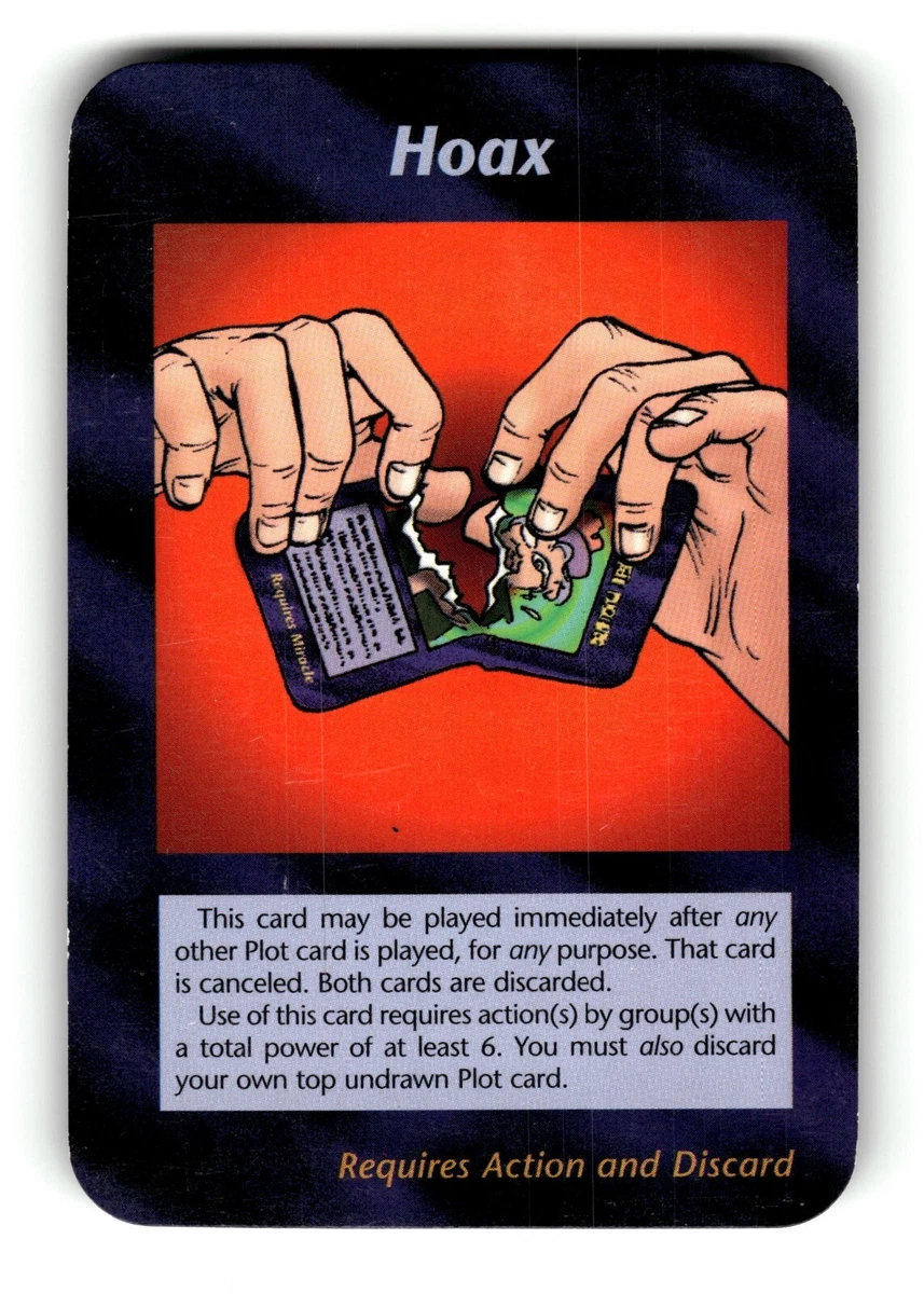 Illuminati: New World Order Collectible Near Mint or Better Card