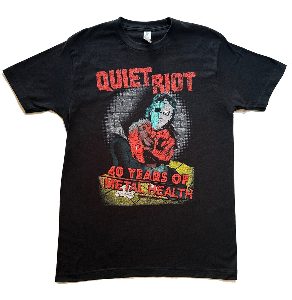 00s Quet Riot l Health バンドT ヴィンテージ OFFICIAL Quiet Riot band Merch tour shirt 40th Anniversary of