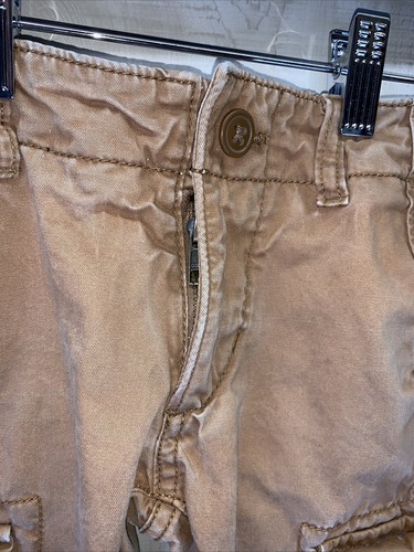 Gap Kids Boys SZ 5 Reg. Cargo Khaki Distressed Style Pants #3042 - Picture 2 of 7