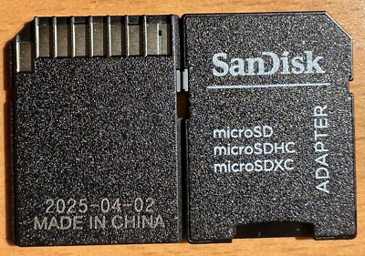 NEW SanDisk Adapter for Micro SD Card SDXC SDHC TF Memory Card Adapter SD Reader