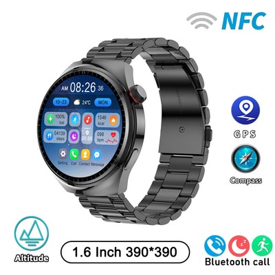 LEMFO Y13 smart watch 2024 1.6inch smartwatch men Compass NFC GPS Health Monitor