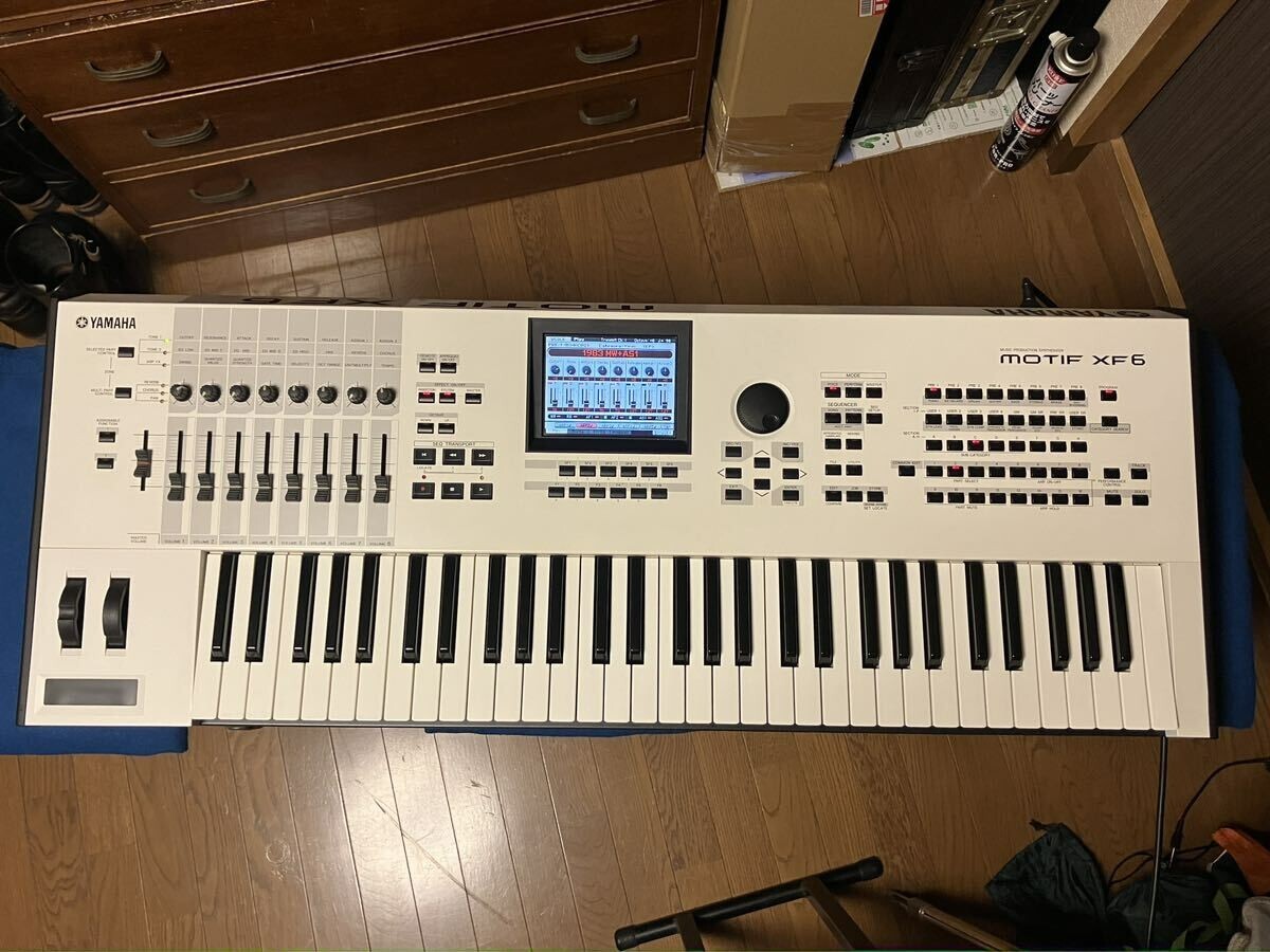 YAMAHA MOTIF XF6 White Production Synthesizer | eBay