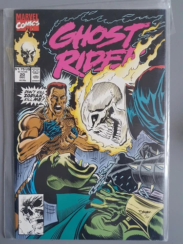 Ghost Rider #20 : Vintage Marvel comic book from December 1991