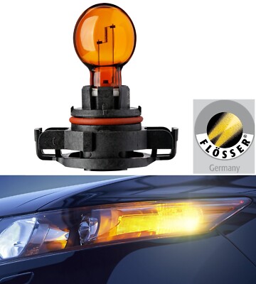 Flosser PSY24WY 12188 24W One Bulb DRL Daytime Light Replacement Orange Lamp OE