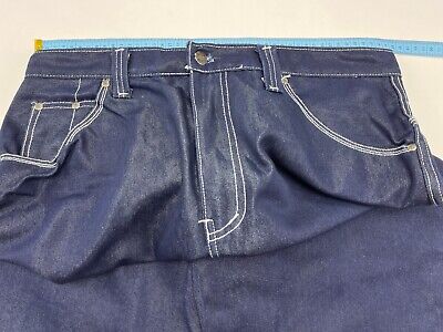 WU WEAR jeans, shiny blue silver metallic vintage hip hop WU WEAR jeans, shiny blue silver metallic vintage hip hop