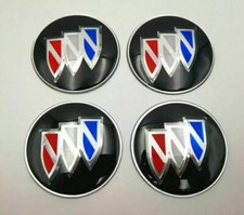 For Buick Car Wheel Center Stickers 4x65mm Rim Hub Stickers Badges Black Chrome For Buick Car Wheel Center Stickers 4x65mm Rim Hub Stickers Badges Black Chrome