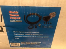 SSBC Proformance Brake Systems Electric Vacuum Punp Kit
