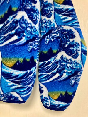 Patagonia Synchilla Snap-T Fitz Roy Hokusai The Great Wave Fleece