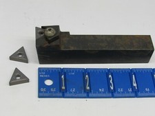 1" VALENITE INDEXABLE TOOL HOLDER COMES WITH 5 PCS SANDVIK TNMG 432 INSERTS