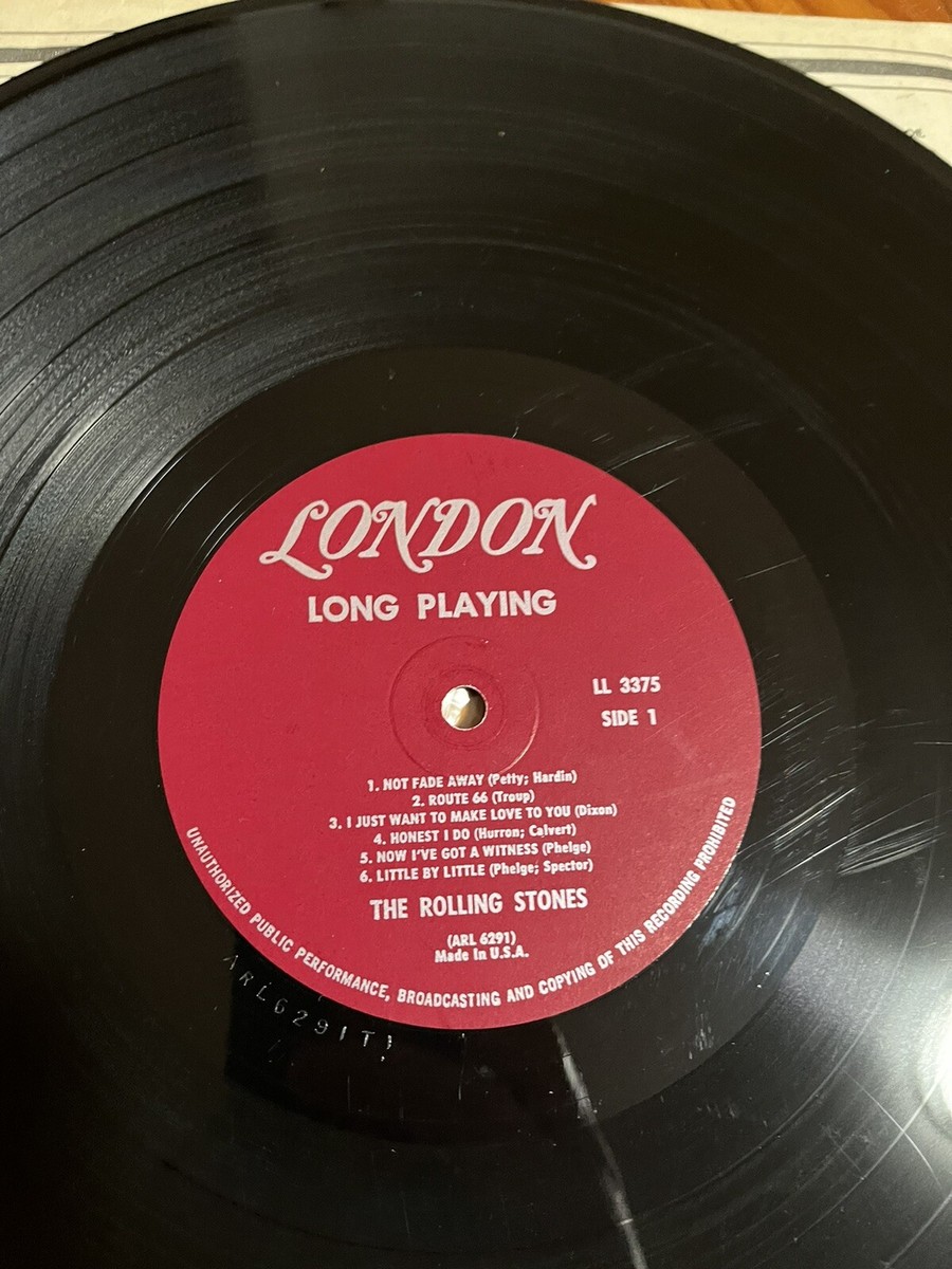 Rolling Stones England's Newest Hit Makers LP w/ POSTER LL 3375