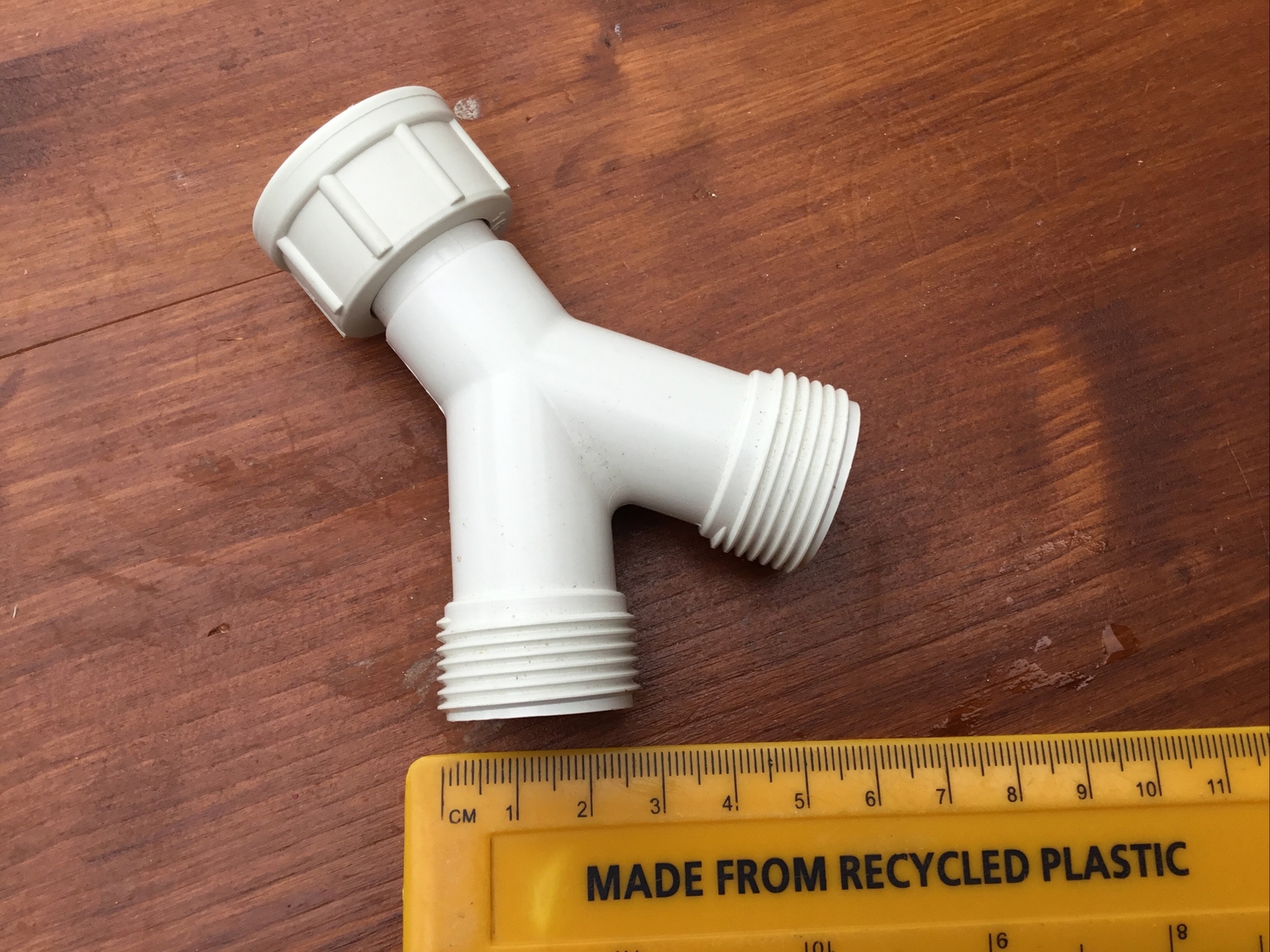 Y PIECE JOINTER 3 WAY SPLITTER WASHING MACHINE, DISHWASHER, DRYER WASTE PIPE y eBay