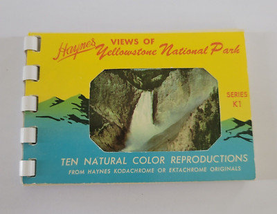 Vintage Hayne's Views of Yellowstone National Park Wyoming
