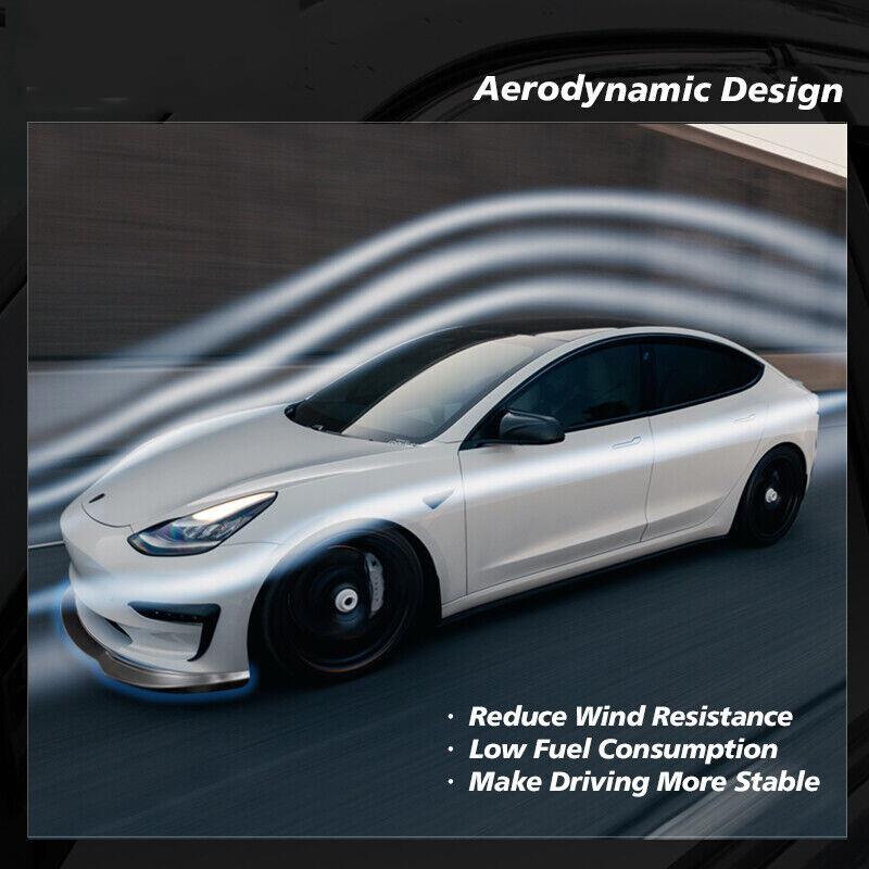 For 16-23 Camaro SS / 19-23 LS LT RS Matte Blk Front Bumper Lip Splitter Spoiler