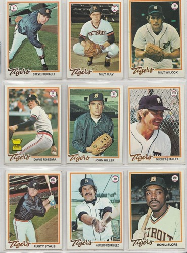 1978 Topps Baseball "You Pick Your Team Set" Ex-Mint/Near Mint/Mint Condition - Picture 78 of 91