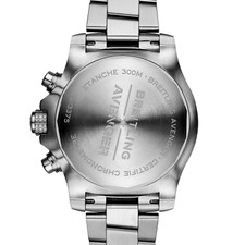 Breitling Super Avenger 48 Black Dial Stainless Steel Watch A13375101B1A1 4