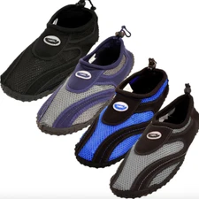 Mens Water Shoes Aqua Socks Slip On Mesh Pool Beach Swim Surf Hike Wet