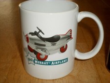 "1941 MURRAY PURSUIT PEDAL CAR AIRPLANE", Ceramic Coffee Mug / Cup, VINTAGE