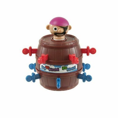 Tomy Mini Pop Up Pirate Classic Travel Size Kids Action Game For 2 To 4 Players Ebay