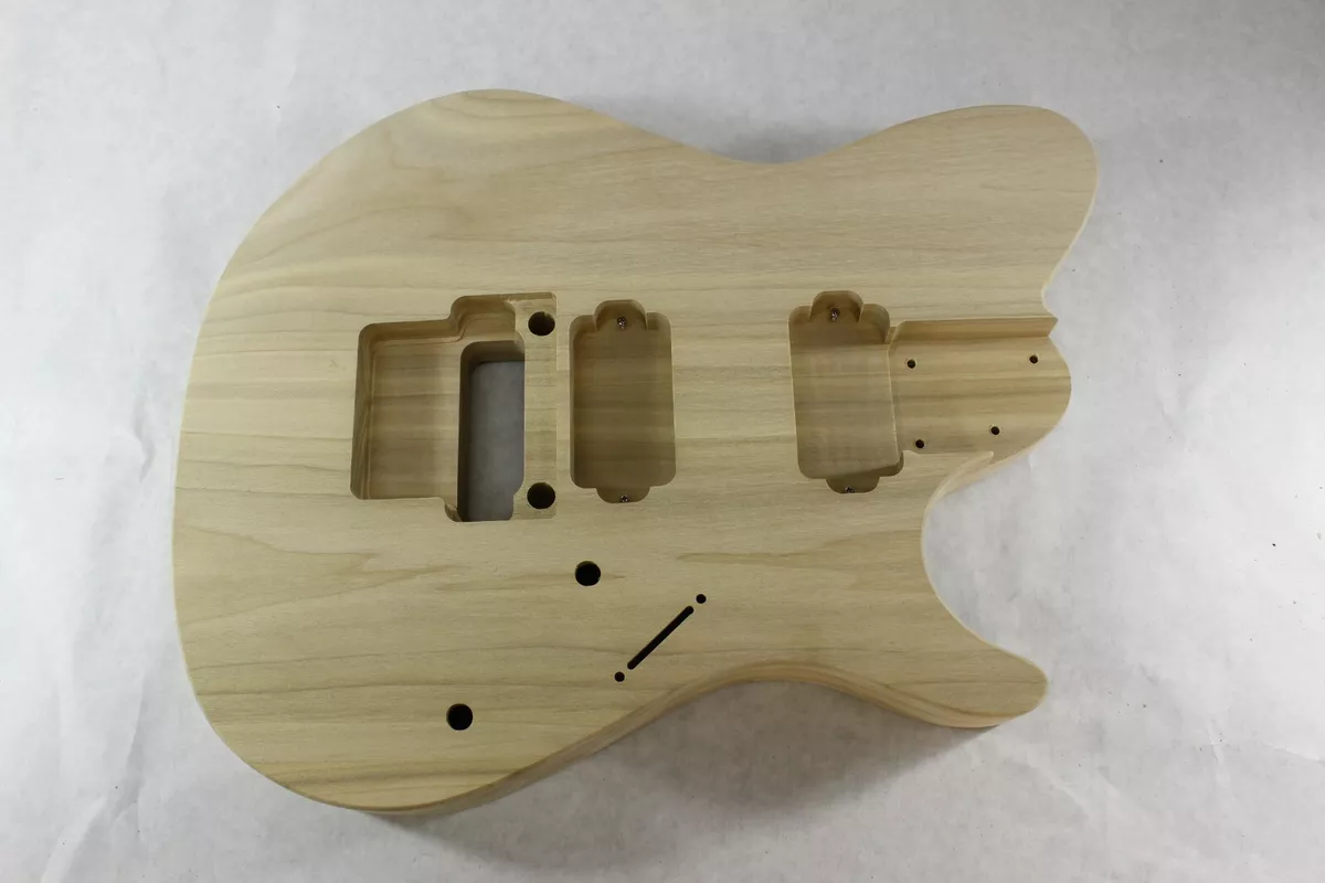 Replacement Unfinished Guitar Body FR Fits Ibanez tm Jem and RG Necks