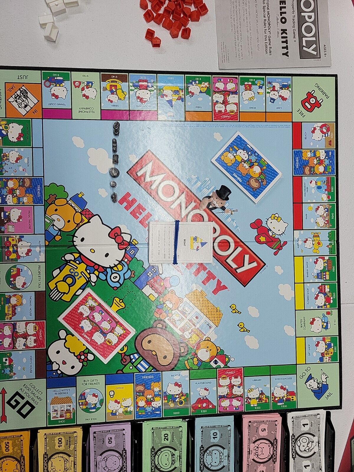 Hello Kitty Limited Edition Sanrio Game Lot Monopoly Scrabble Yahtzee Chess  Rare