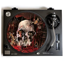 SLAYER Turntable Slipmat for Vinyl Records 12” DJ Slip Mat Thrash Metal vinyls
