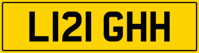   LEIGH LEAH LEIGHS LEA NEAT  OLD L PRIVATE REGISTRATION NUMBER PLATE L121 GHH