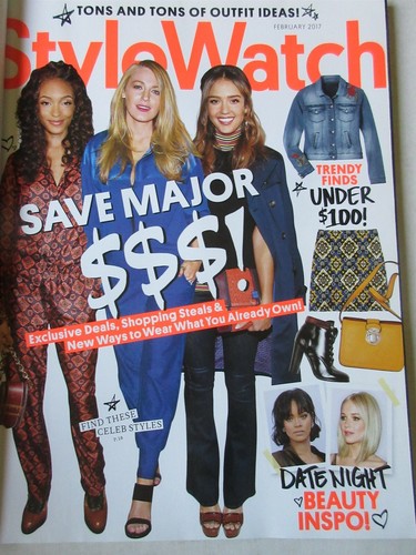 StyleWatch magazine February 2017 Kendall Jenner Jessica Alba | eBay