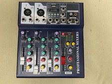 Professional Audio Mixer Sound Board Console System Interface 4 Channel Digital