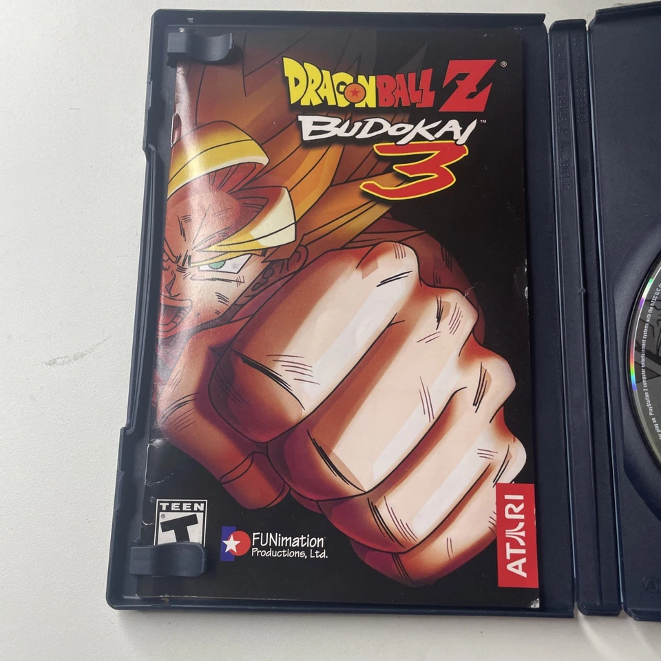 Dragon Ball Z: Budokai 3 (Sony PlayStation 2, 2004) PS2 CIB Complete TESTED - Image 4 of 4