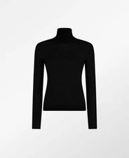 Tom Ford Women’s Black Cashmere & Silk Turtleneck