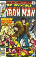 Iron Man #101 VG 1977 Stock Image Low Grade
