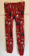 Hanna Andersson sz Small S Red Star Wars Christmas Organic Cotton Pajama Pants
