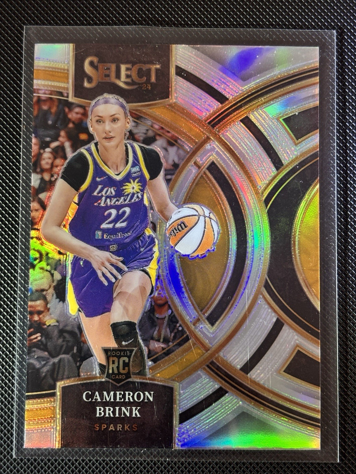2024 Panini Select WNBA - Premier Level Cameron Brink #191 Silver Prizm (RC)