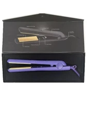 New Herstyler Colorful Seasons 8 Ceramic Flat Iron 1.25 Straightener, Purple