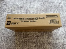 Bandai Dragon Ball Super Card Game 5th Anniversary Set Premium Edition Opened