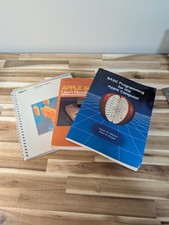 Vintage Apple Computer Reference Guides - Apple Basics, Apple IIe, DOS Program