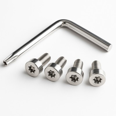 Borbet Felgendeckel Sicherung für Design A Felgen -  1 Schlüssel + 4 Schrauben
