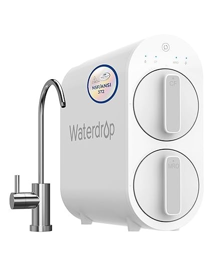 Waterdrop G2 Reverse Osmosis System, 7 Stage Tankless RO Water