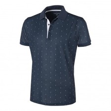 Image of Galvin Green Mayson Polo Shirts - Navy/White-M