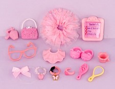 15 pcs Accessories For LPS Pets Cats Dogs Toys Glasses Perfume Collar Kid Gift