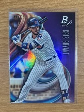 2018 Bowman Platinum Base Kris Bryant #1 Purple Batting /250 Cubs MLB Card