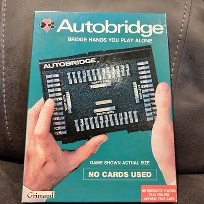 Autobridge Solo Bridge Spielbrett & Dealing Cards komplett verpackt Grimaud