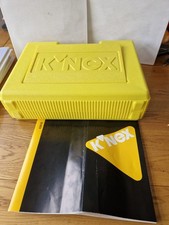 Vintage K'Nex 43010 Plus Additional Pieces In Sturdy Yellow Carry Case