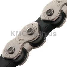 KMC KMC K1 Wide (formerly K710 Kool) BMX Bicycle Chain 1/2" X 1/8" 112L NICKEL