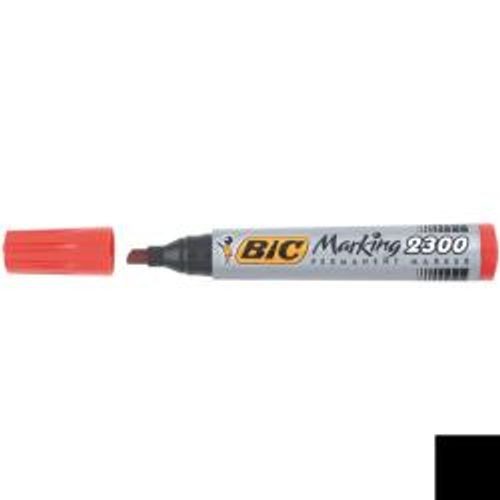 Bic Neri Evidenziatori, Permanentinis Žymeklis Eco 2300 4-5 Mm, Raudonas, Pakuotėje 12 Vnt. 300034 (12X) - Immagine 3