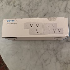 NEW OPEN BOX FREE SHIP Govee Dual Smart Plug 4 Pack, 15A WiFi Bluetooth Outlet