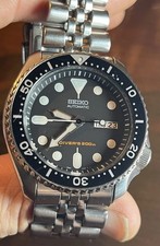 Seiko SKX007 Automatic Diver's Watch Stainless Steel Jubilee Bracelet 7S26