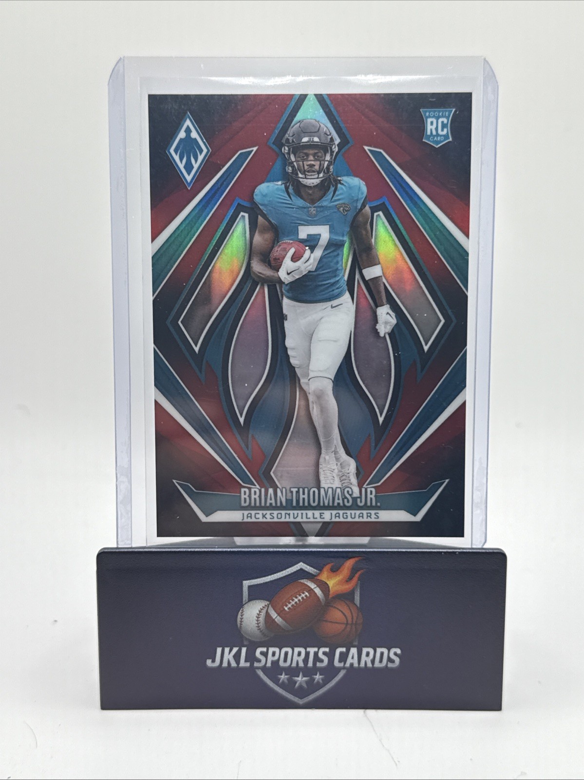 2024 Panini Phoenix - Rookies Brian Thomas Jr. #164 Red Fade /299 (RC)