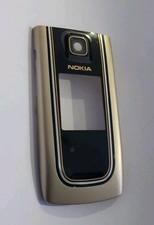 Cover anteriore pieghevole oro 100% originale Nokia 6555