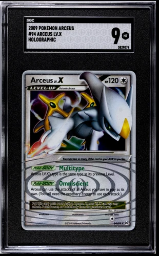 SGC 9 Arceus LV.X  #94 Pokémon Holo